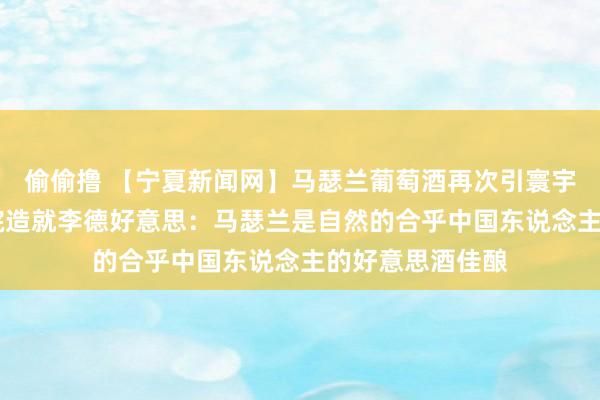 偷偷撸 【宁夏新闻网】马瑟兰葡萄酒再次引寰宇温雅 北京农学院造就李德好意思：马瑟兰是自然的合乎中国东说念主的好意思酒佳酿