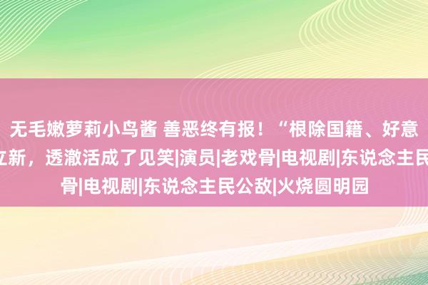 无毛嫩萝莉小鸟酱 善恶终有报！“根除国籍、好意思化日本”的赵立新，透澈活成了见笑|演员|老戏骨|电视剧|东说念主民公敌|火烧圆明园